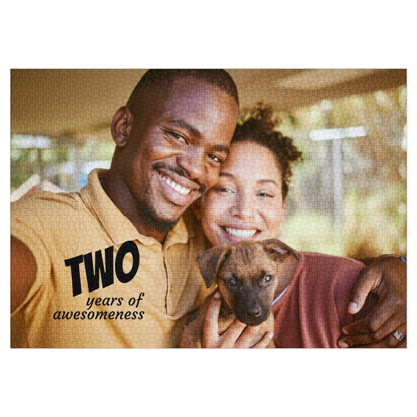 Custom Photo Puzzle with Tin | Personalized Photo Jigsaw Puzzle