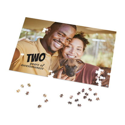 Custom Photo Puzzle with Tin | Personalized Photo Jigsaw Puzzle