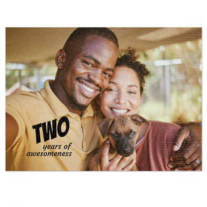 Custom Photo Puzzle with Tin | Personalized Photo Jigsaw Puzzle