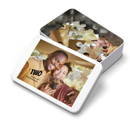 Custom Photo Puzzle with Tin | Personalized Photo Jigsaw Puzzle