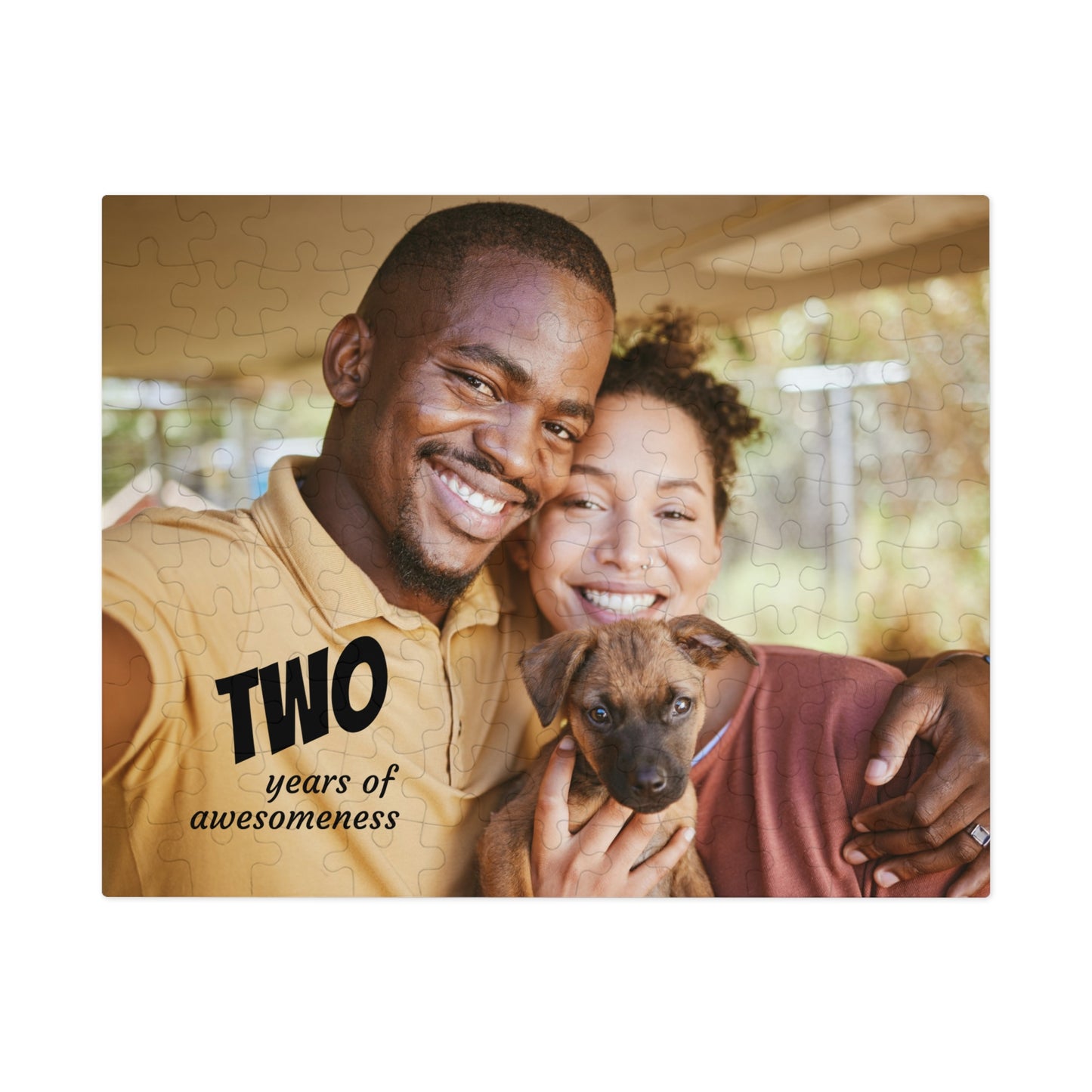 Custom Photo Puzzle with Tin | Personalized Photo Jigsaw Puzzle