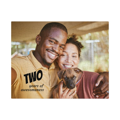 Custom Photo Puzzle with Tin | Personalized Photo Jigsaw Puzzle