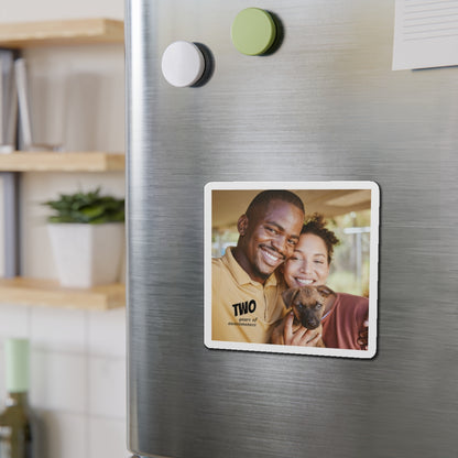 Years of Awesomeness Photo Magnet Die-Cut Magnet | Anniversary Photo Keepsake
