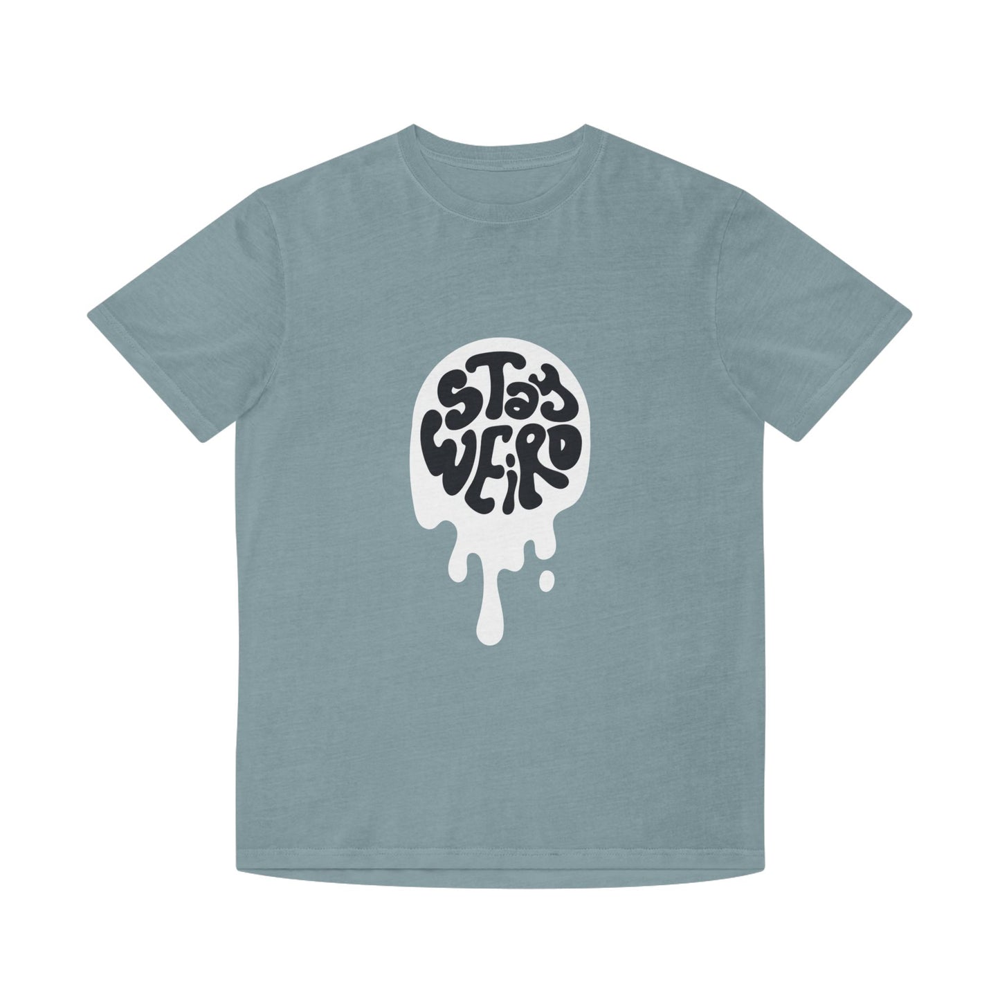 Stay Weird shirt | Retro Script Tee, Quirky Typography