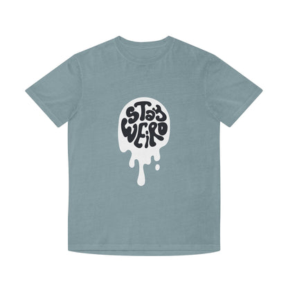 Stay Weird shirt | Retro Script Tee, Quirky Typography