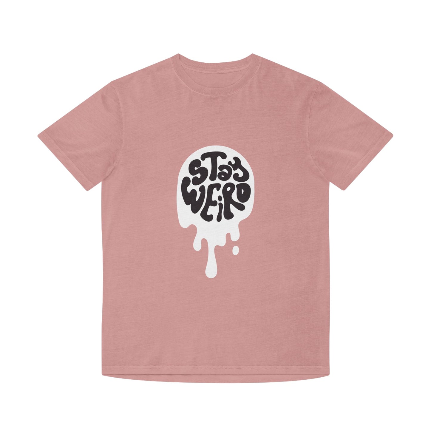 Stay Weird shirt | Retro Script Tee, Quirky Typography
