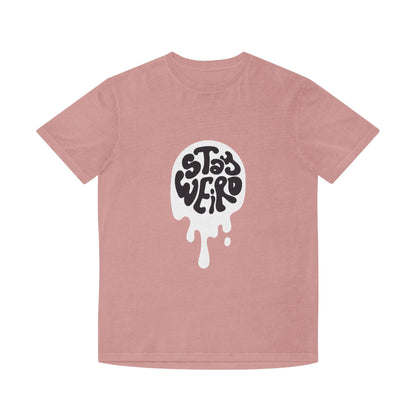 Stay Weird shirt | Retro Script Tee, Quirky Typography