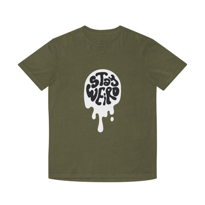 Stay Weird shirt | Retro Script Tee, Quirky Typography