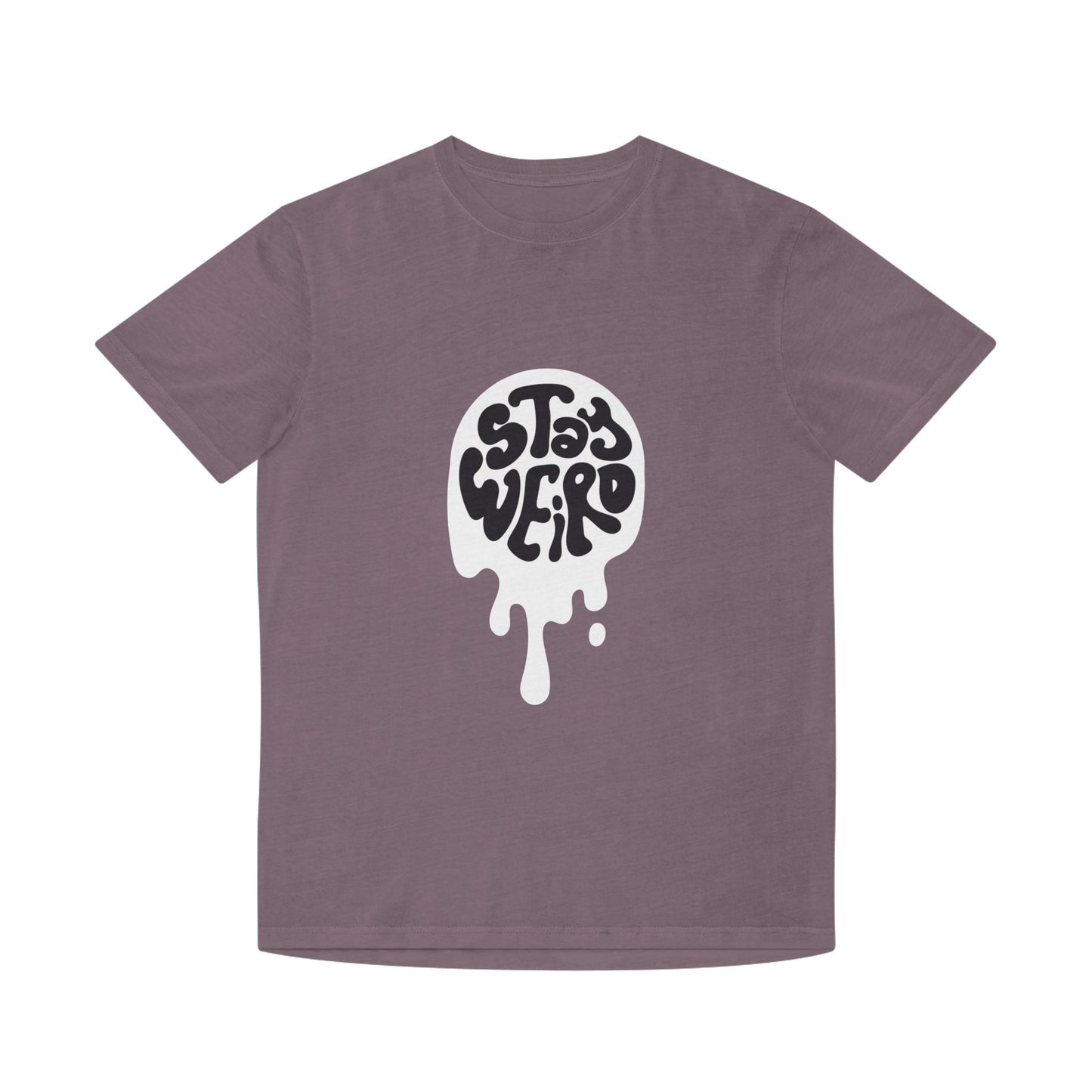 Stay Weird shirt | Retro Script Tee, Quirky Typography