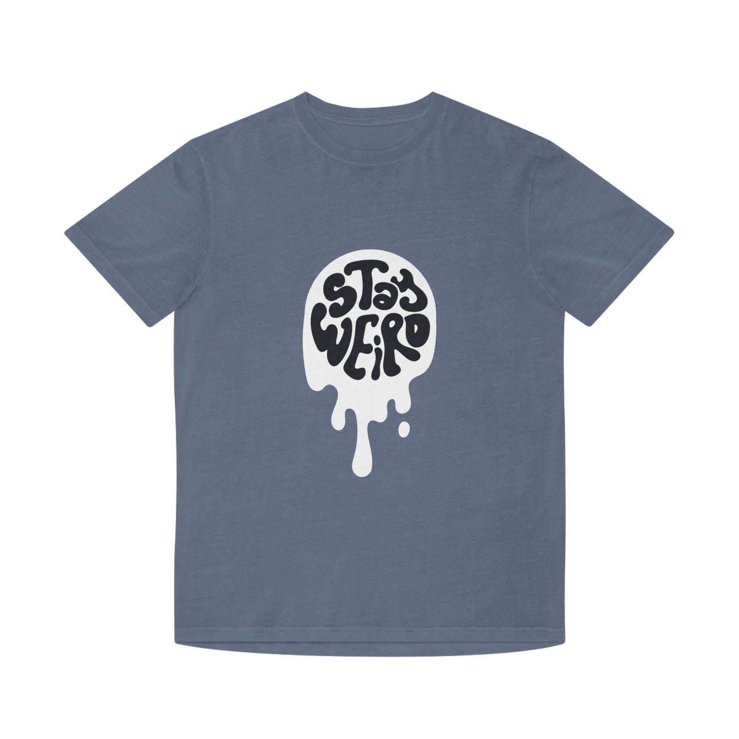 Stay Weird shirt | Retro Script Tee, Quirky Typography
