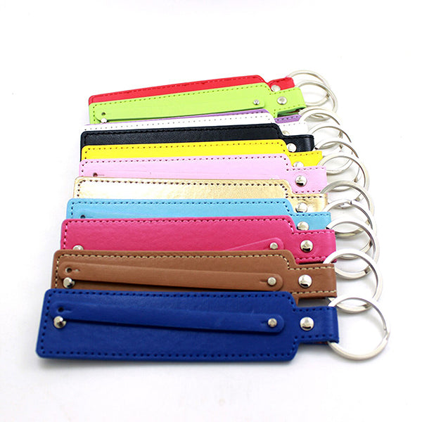 PU leather key chain