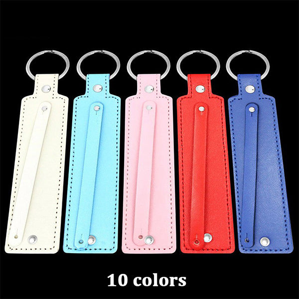 PU leather key chain
