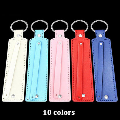 PU leather key chain